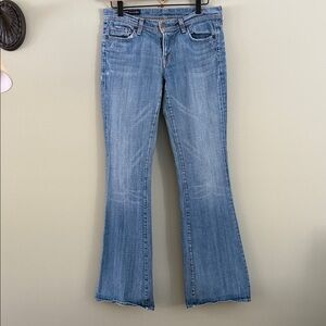 citizens of humanity ingrid #002 low waist flare stretch